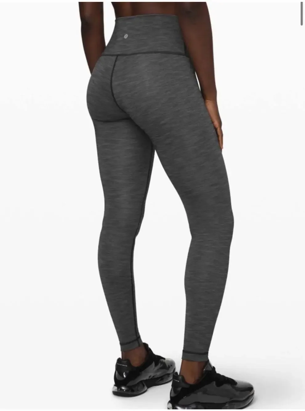 Lululemon Leggings Womens 8 Gray Wunder Under Hi Rise Brushed 28